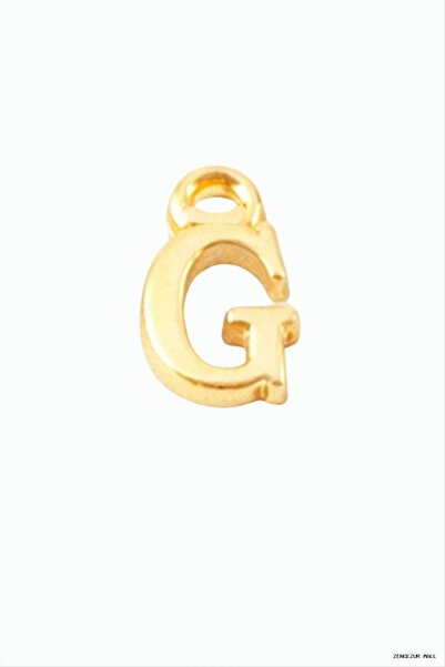 ZERO LAND Zngzrmll Yellow Colored Tassel Tip (53627) Letter Ğ