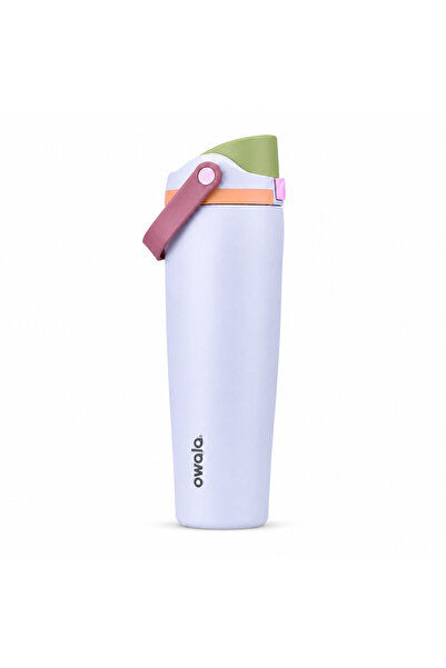 owala 30oz Insulated Stainless Steel Tumbler with Carry Handle Dual Sip & Str...