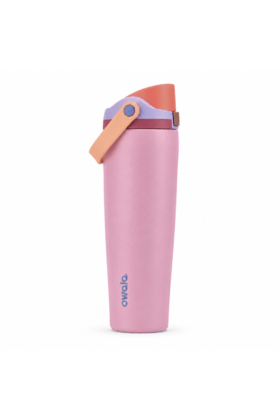 owala 30oz Insulated Stainless Steel Tumbler with Carry Handle Dual Sip & Str...