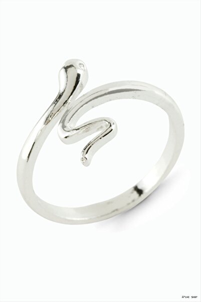 ZERO LAND Ilkestor Snake Metal Ring (63808) Silver Color
