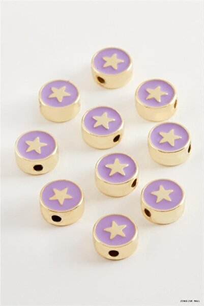 ZERO LAND Zngzrmll Star Enamel Bracelet and Pendant Horse 1 (55527) Piece Lilac