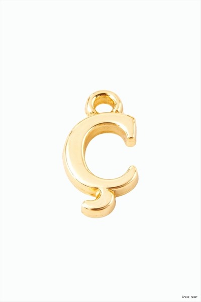 ZERO LAND Ilkestor Yellow Colored Tassel Tip (60519) Letter C