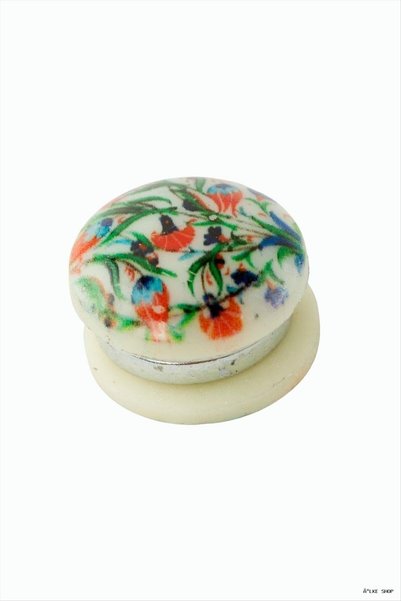 ZERO LAND Ilkestor Flower Mug Scarf Magnet 1 (131433) Piece Green