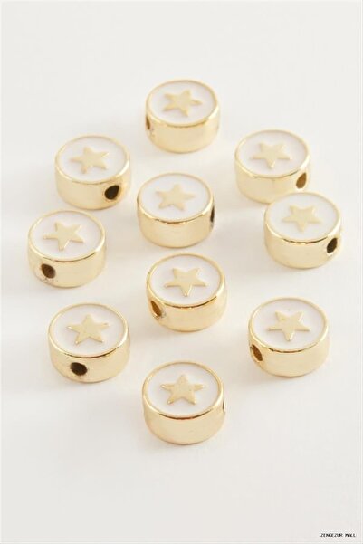 ZERO LAND Zngzrmll Star Enamel Bracelet and Pendant Horse 1 (55521) Piece White
