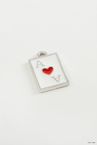 ZERO LAND Ilkestor Tarot Enamel Pendant (62137) Silver Color