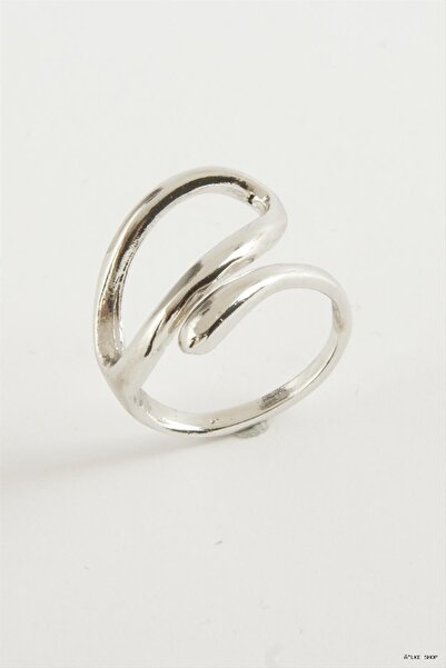 ZERO LAND Ilkestor Oval Metal Ring (65610) Silver Color
