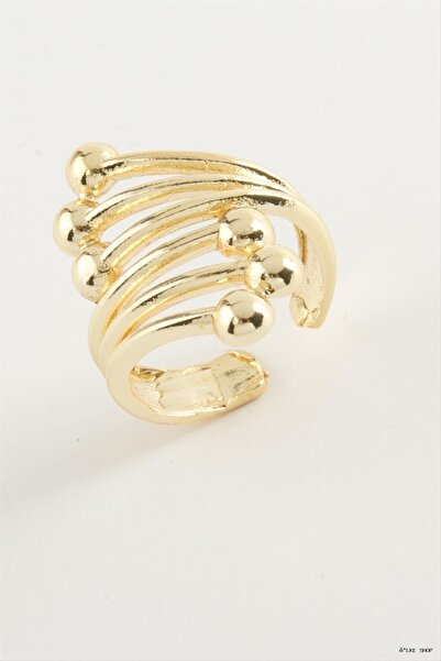 ZERO LAND Ilkestor Flower Metal (65551) Ring Yellow