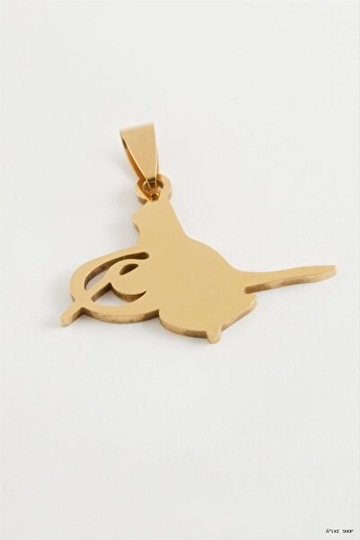 ZERO LAND Ilkestor Tuğra Steel Pendant 3 (65906) cm Yellow