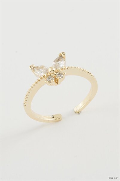 ZERO LAND Ilkestor Zircon Stone (65525) Ring Yellow