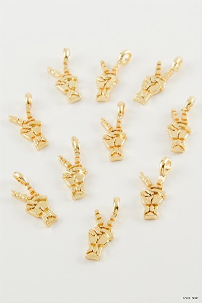 ZERO LAND Ilkestor Freedom Sign Pendant Horse 1 (72845) Piece Yellow
