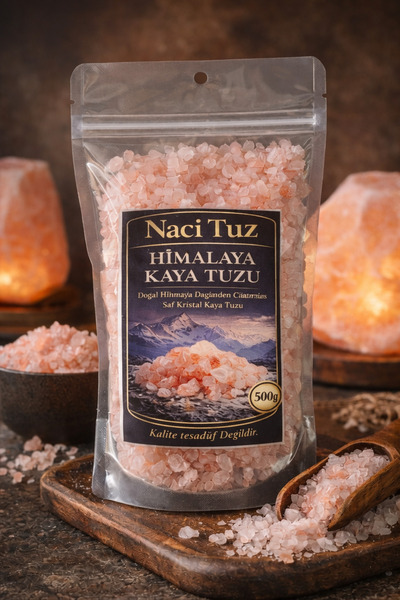 Genel Markalar Himalaya Kaya tuzu 500Gr (İri)