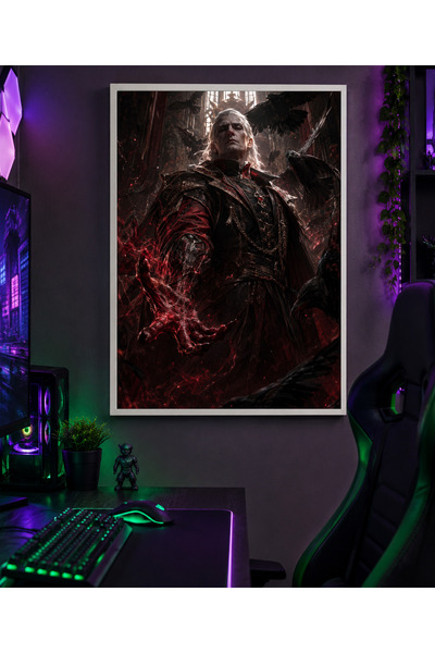 Miutic Print Studio Tablou Gaming League of Legends – Swain, Marele General N...