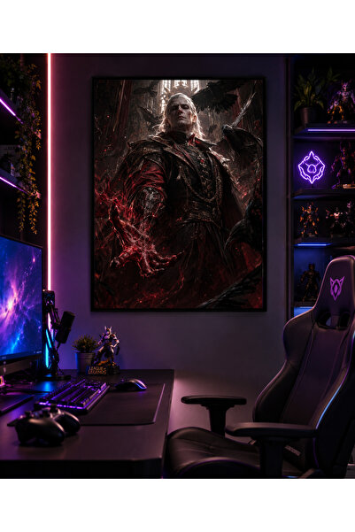 Miutic Print Studio Tablou Gaming League of Legends – Swain, Marele General N...