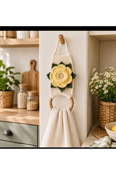 Genel Markalar Zeynep Beautly Handmade EL YAPIMI MUTFAK HAVLU ASKISI