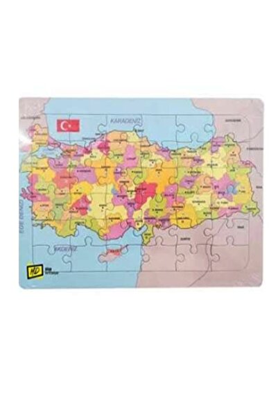 Duman Türkiye Haritası Yapboz Puzzle 25X35 - 2 adet