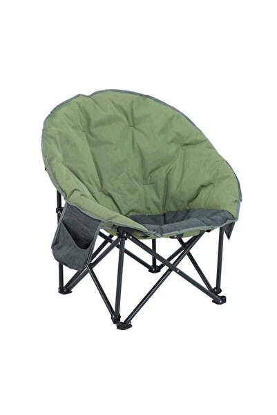 OEM Scaun camping Luna New Grandio Mob, pliant, structura metal, verde + negr...