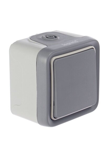 OEM Legrand Plexo 069711E single stairwell switch, exposed, frame included, g...