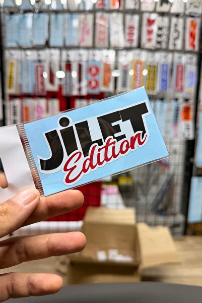 Yalıgraf Reklam Tabela Jilet Edition Motorcycle Sticker Helmet Sticker Auto S...