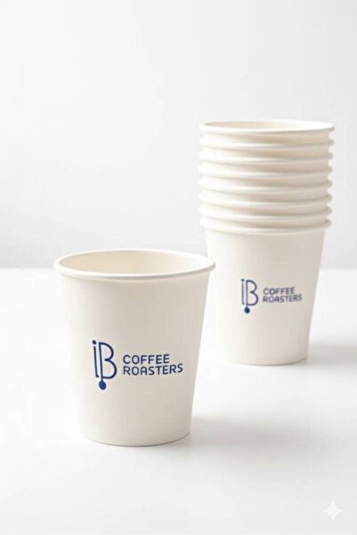 IB COFFEE ROASTERS اكواب ورقية 4 اونص