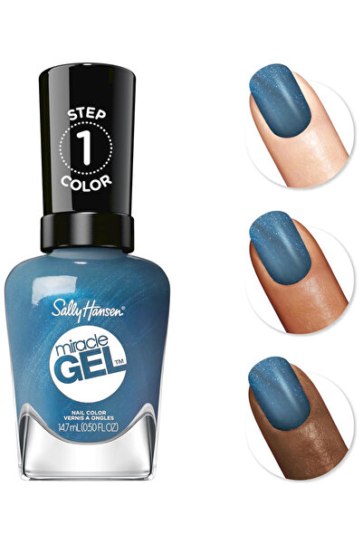Sally Hansen Miracle Gel Ojă semipermanentă UV 644 Denim cu efect uzat