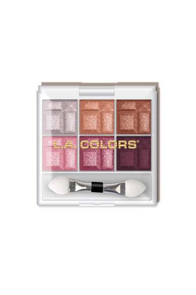 L.A Colors L.A. COLORS 6 Color Eyeshadow Delicate