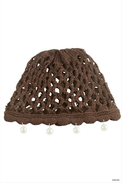 ZERO LAND Stbrycel Women's Summer Braided Pearl Mesh Bohemian Bonnet (102047)...