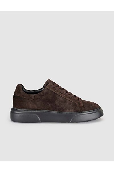 harrow Brown Suede Genuine Leather Men's Sneaker Shoes