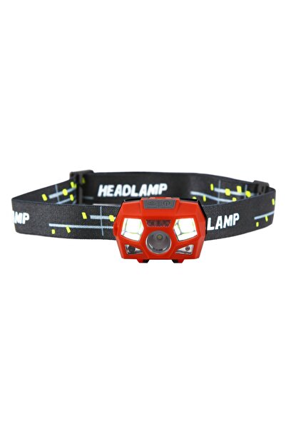 OEM Lanterna LED frontala Hoff, cu senzor, acumulator, 1 LED alb 3W + 2 LED-u...