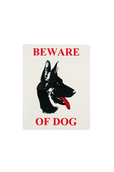 YUPY ® Sticker indicator, Beware of dog - Attention dog, 20 x 25 cm