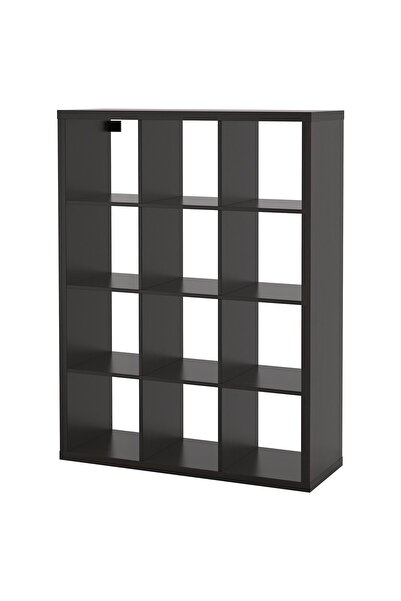 OEM Etajeră 112x147 cm negru-maro KALLAX Etajere