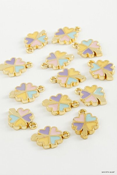ZERO LAND Spt-Gld Yonca Single Handle Enamel Bracelet and Pendant Horse 1 (11...