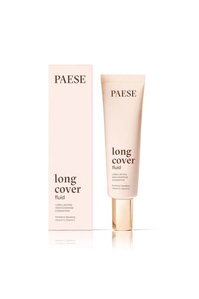 PAESE Fond de ten cu acoperire lungă și intensă, în tub - 00N Nude 30ml