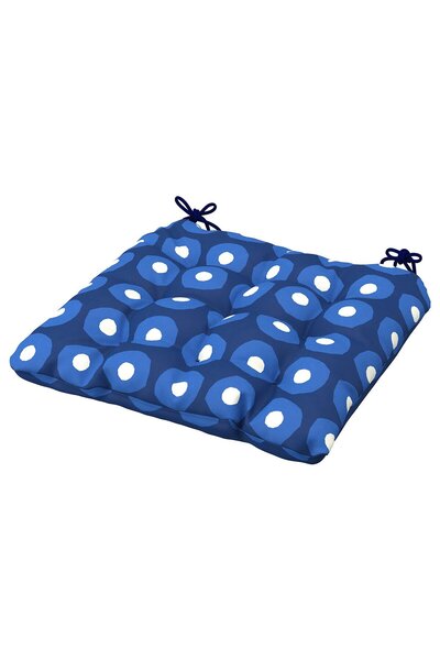 OEM Pernă scaun exterior 36x32 cm albastru închis KLÖSAN Perne scaune pentru ...