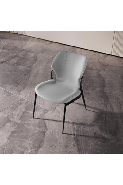 Baytonia Bianca Dining Chair - Light Grey