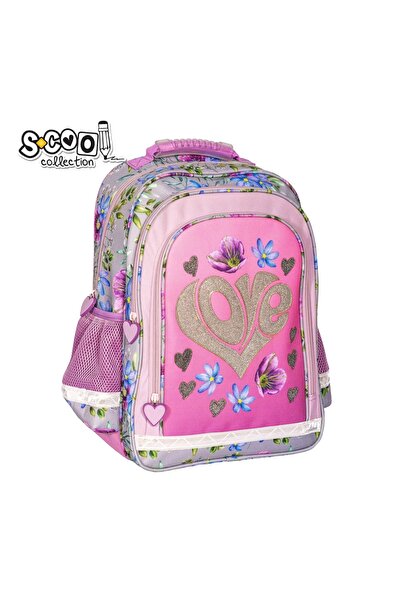 OEM Ghiozdan ergonomic LOVE, 40.5x29x13.5 cm - S-COOL