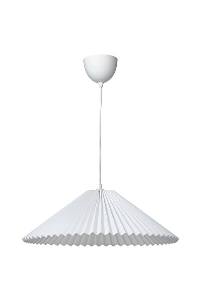 OEM Lustră 59 cm plisat alb KUDDLAVA / HAVSDJUP Lustre