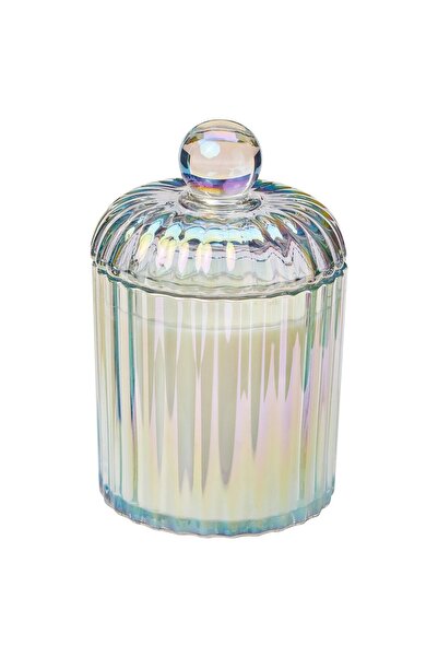 OEM Lumânare parfumată/pahar+capac/2ft 50 h Trandafir și garoafă sidefiu RÄFF...