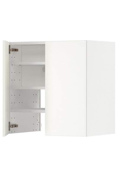 OEM Corp suspendat hotă+poliţă/uşă 60x60 cm alb/Havstorp bej METOD METOD corp...