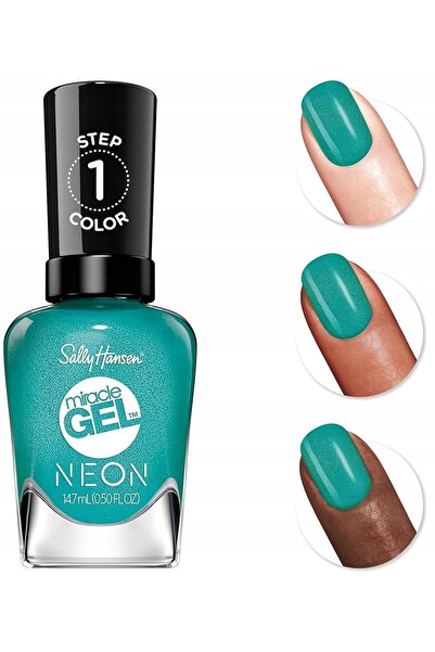 Sally Hansen Miracle Gel Ojă semipermanentă fără lampă UV Sea-riously Cool 885