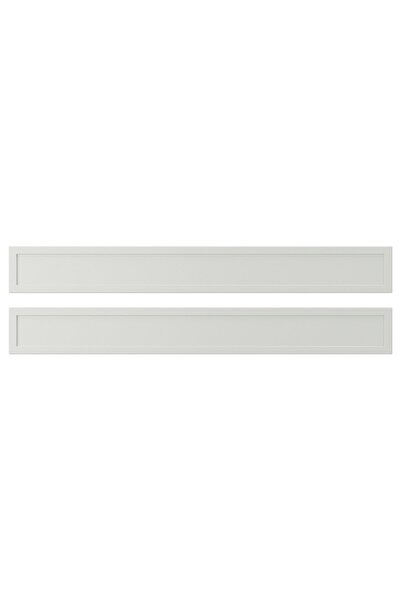 OEM Front sertar 80x10 cm gri ASPUDDEN Fronturi de bucătărie ASPUDDEN