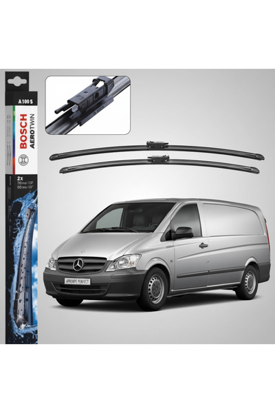 Bosch Чистачки Мерцедес Вито Екстра дълги (W639) 2010-2014 |   Aerotwin A100S