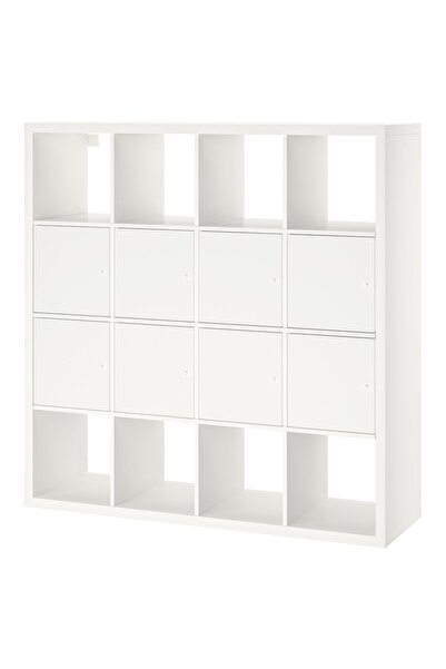 OEM Etajeră 8poliţe 147x147 cm alb KALLAX Etajere