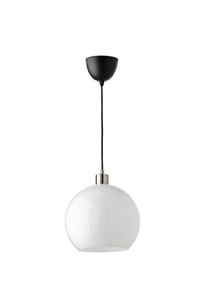OEM Lustră 30 cm alb sticlă/nichelat JÄRPLIDEN Lustre