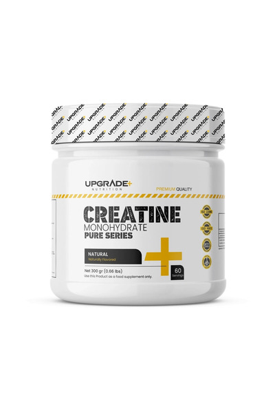 Upgrade Nutrition Creatine Monohydrat Pure Series 300 Gr 60 Servis Natural Fl...