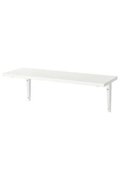 OEM Poliță 59x20 cm alb/alb BURHULT / SIBBHULT Etajere de perete complete