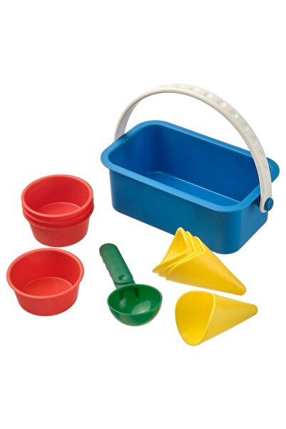 OEM Set înghețată nisip 10 piese multicolor SANDIG Joacă dinamică