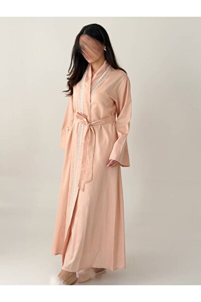 Selune دانتيل تاتش - لون خوخي - مقاس L/XL