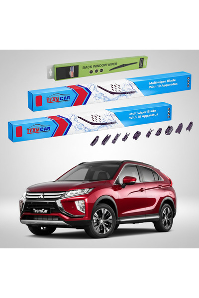 TEAMCAR Wipers Mitsubishi Eclipse Cross (GK_, YA, YB) 2017-present | Front an...