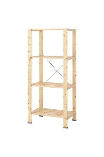 OEM 1 secţiune 78x50x172 cm cu protecții de capăt/lemn conifere HEJNE Cămară