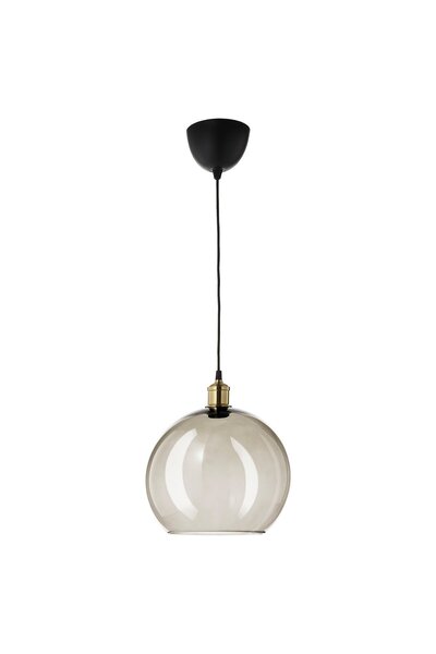 OEM Lustră fumuriu sticlă/alămit JAKOBSBYN / JÄLLBY Lustre